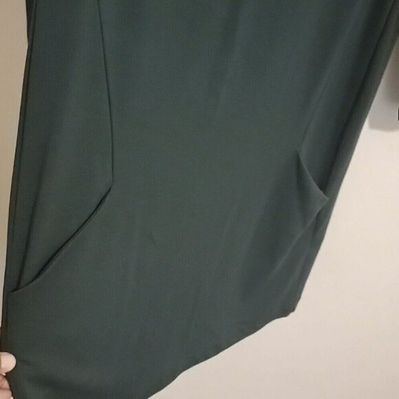 H&M Green Pullover Shift dress With Quarter Sleeves Size M - Picture 5 of 6